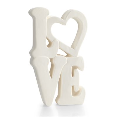 Standing Love Plaque