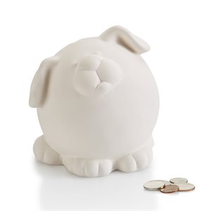 Pudgy Party Pet Dog Bank